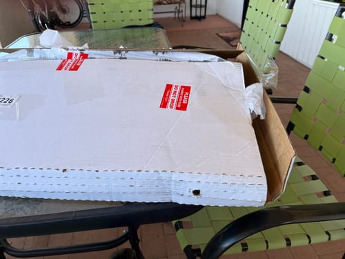 Customer photo review of Howling Wolf Alternative - Metal Wall Art