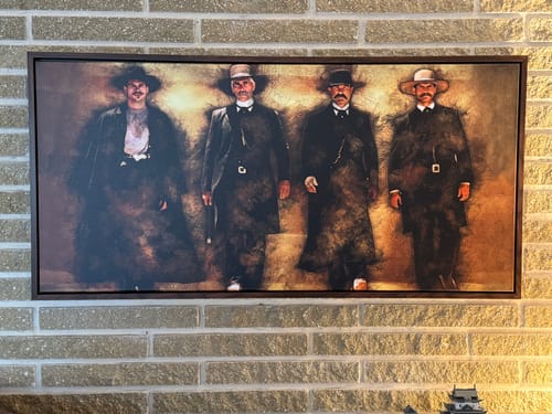 Customer photo review of Tombstone Canvas Set