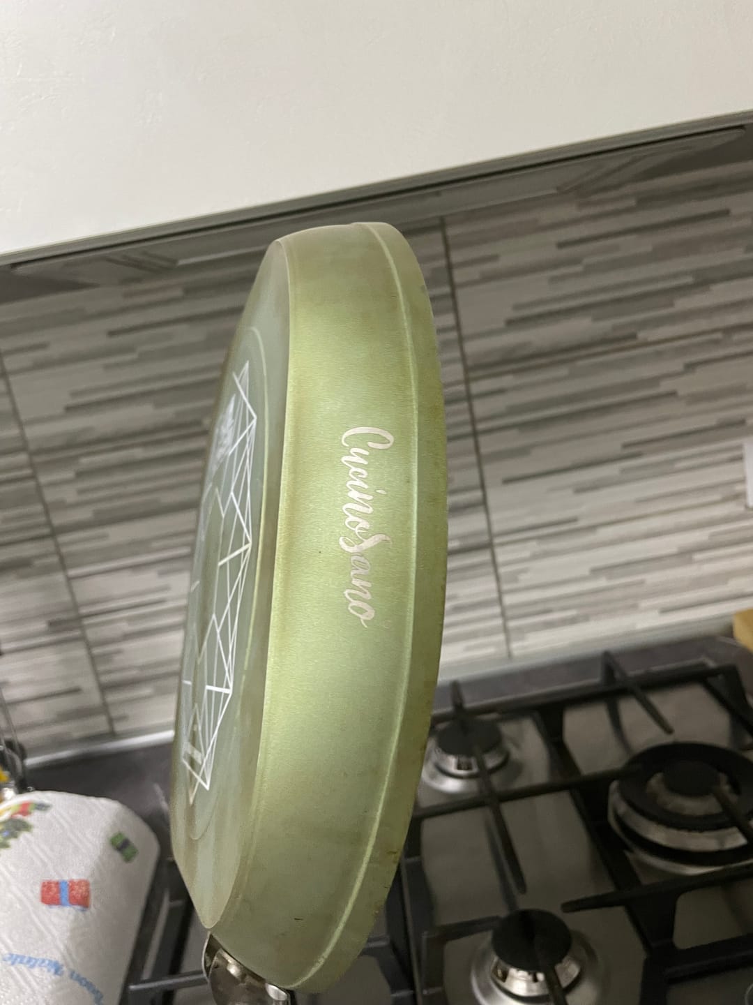 Customer photo review of Coperchio per bistecchiera 30cm