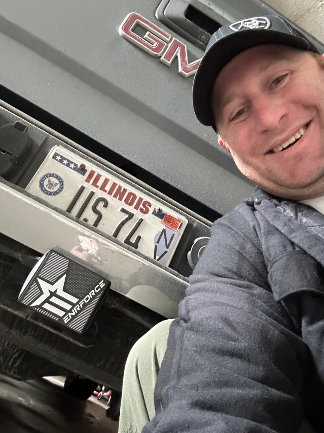 Customer photo review of Enrforce Tow Hitch Cover