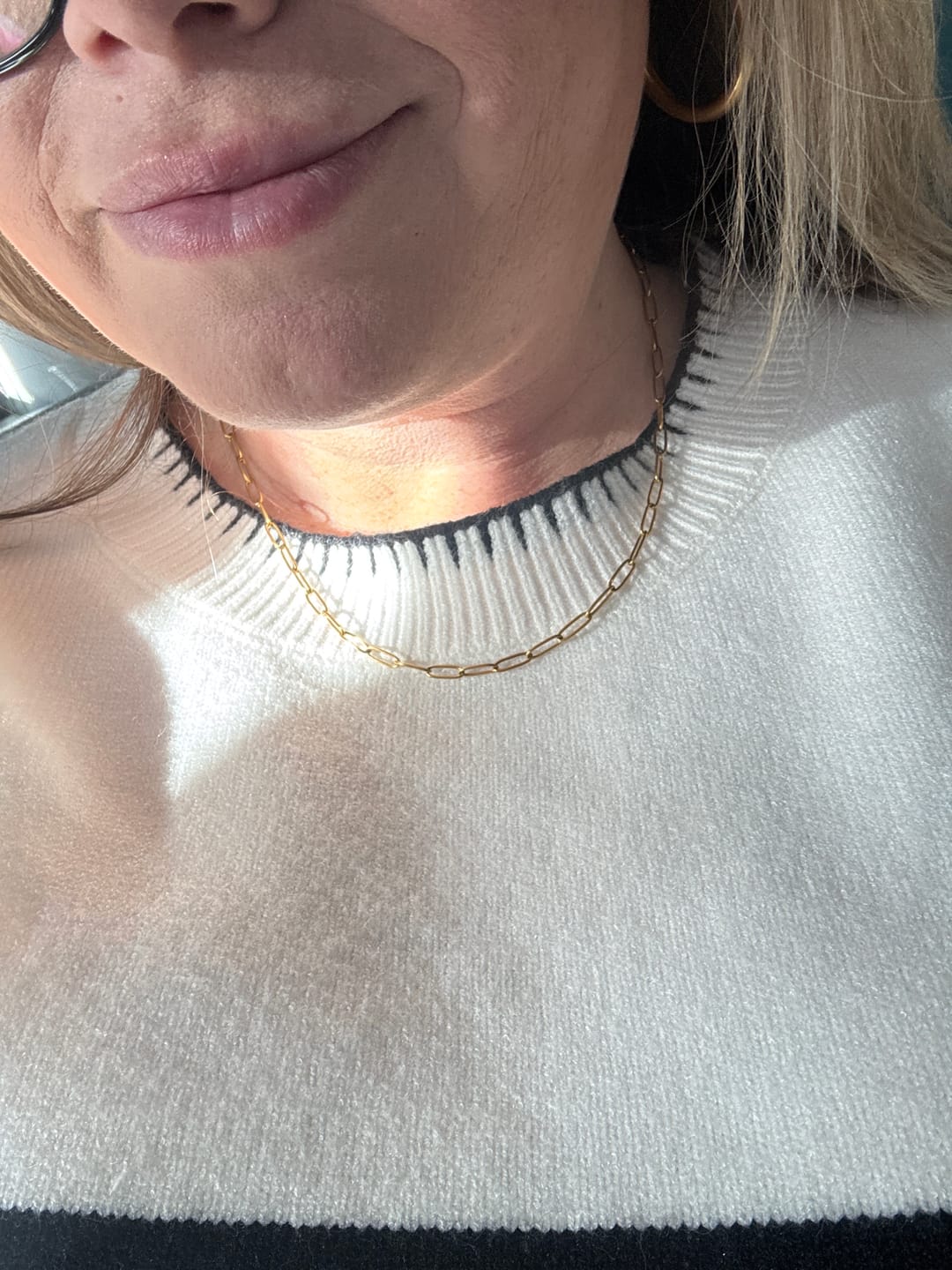 Customer photo review of Maui Paperclip Necklace (Bundle)