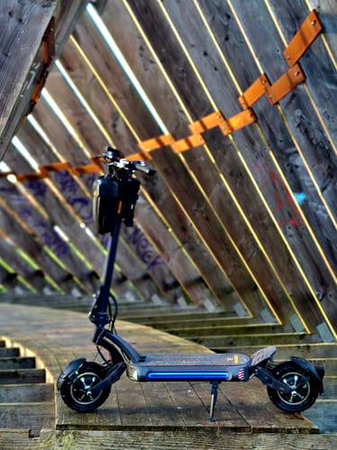 Customer photo review of Ausom Branded Handlebar Bag