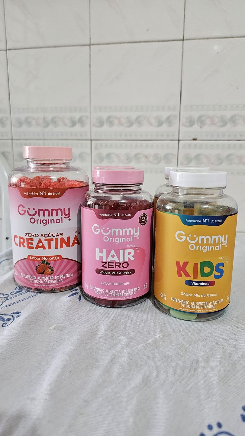 Customer photo review of Gummy Kids Vitamin® - Mix Frutas 180 g