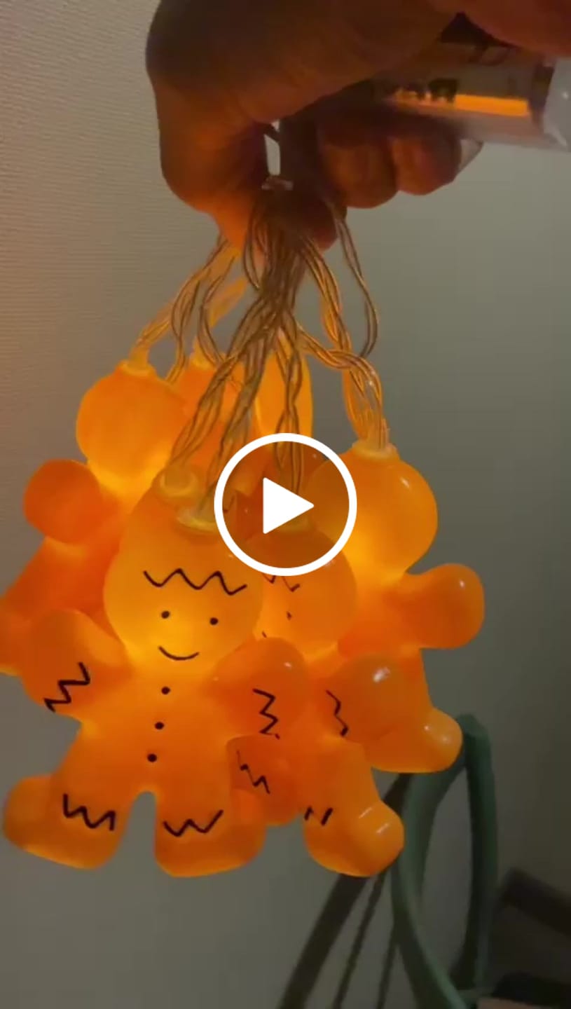 Customer video review of Guirnaldas Galletas LED