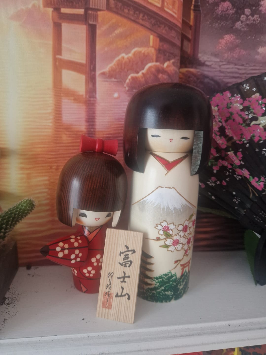 Customer photo review of Poupée Kokeshi Mont Fuji