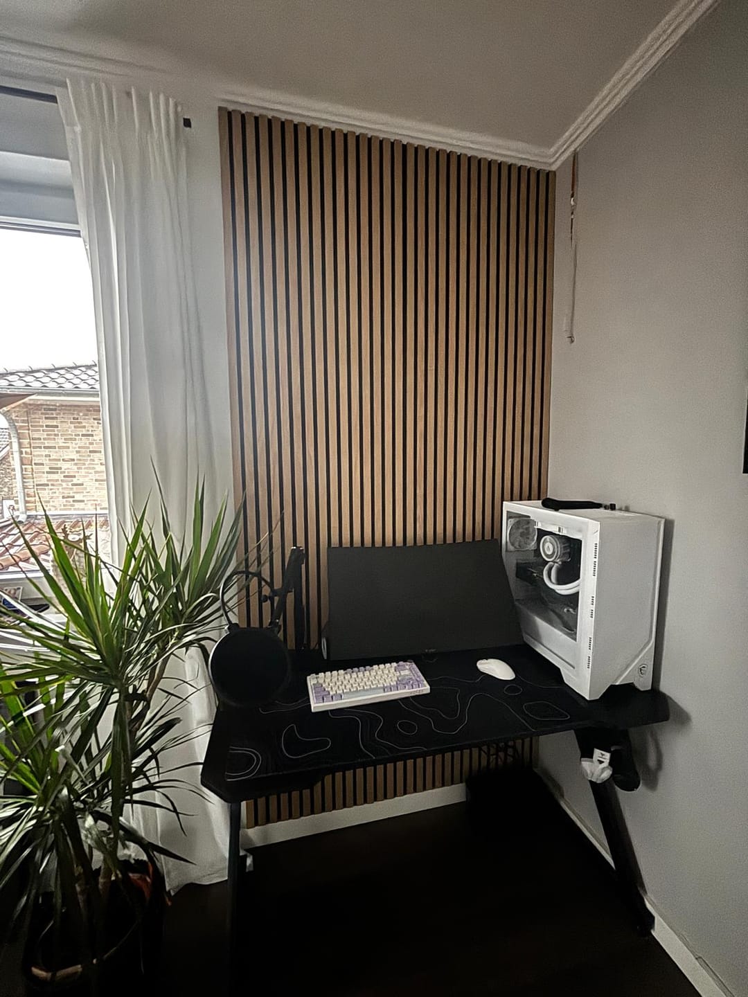 Customer photo review of Akoestisch paneel - Rustiek Natuurlijk Eiken
