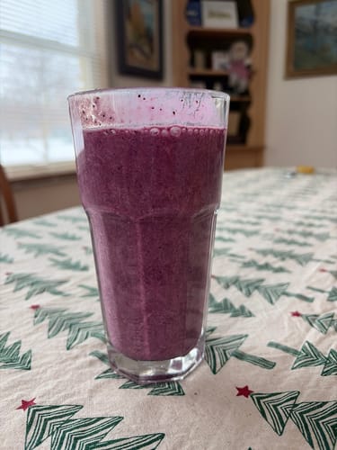 Customer photo review of Whey Protein Isolate with Organic Vanilla