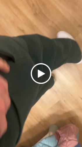 Customer video review of Sweatpants Wide Fit Blanks 330GSM Forest Green