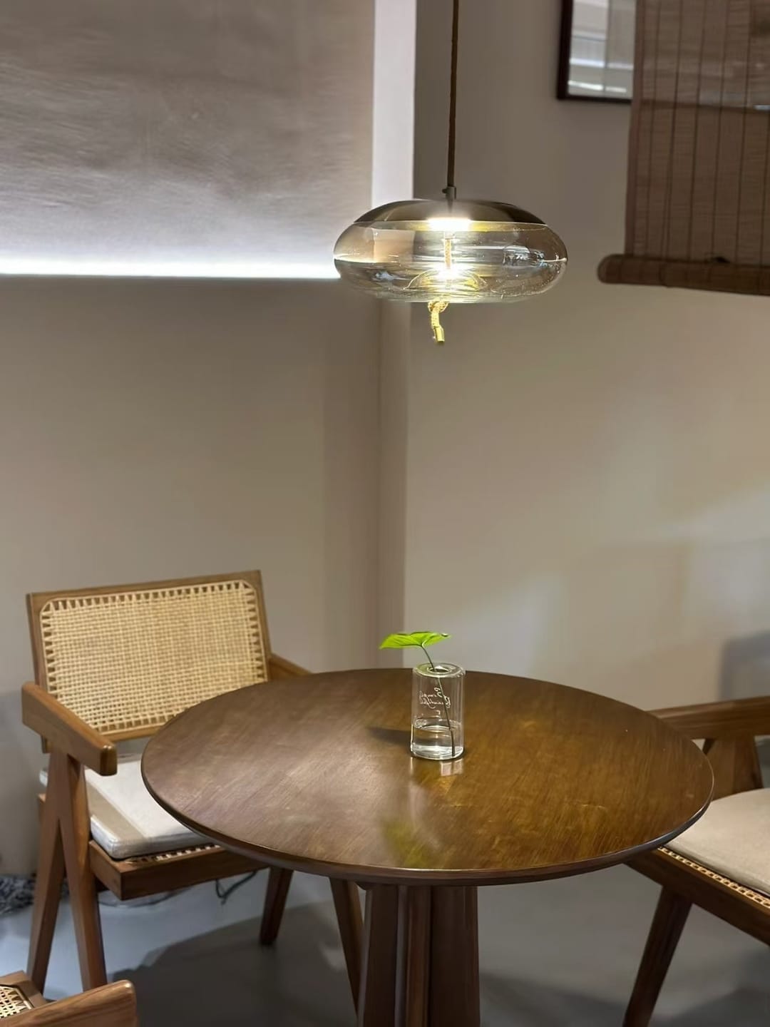 Customer photo review of Clara Glass LED Pendant Light