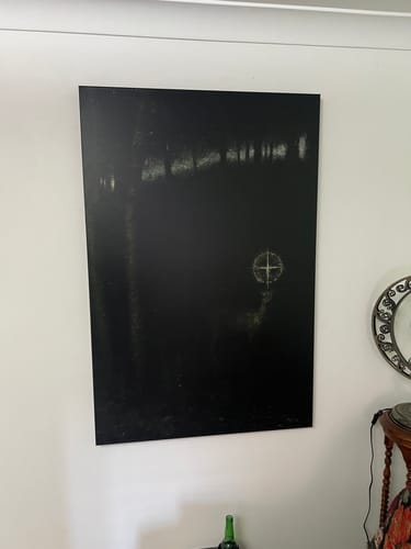 Customer photo review of The Vision of Saint Hubert | Franz von Stuck | 1890