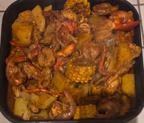 Fotorecensie van een klant over Seafood Boil Bomb