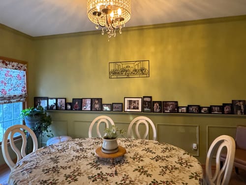 Customer photo review of Last Supper Metal Wall Art by Leonardo Da Vinci