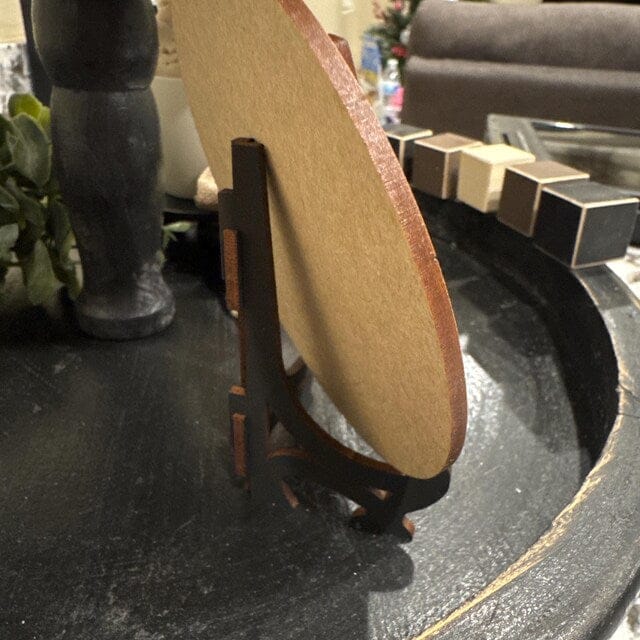 Customer photo review of Mini Tiered Tray Decor Easel