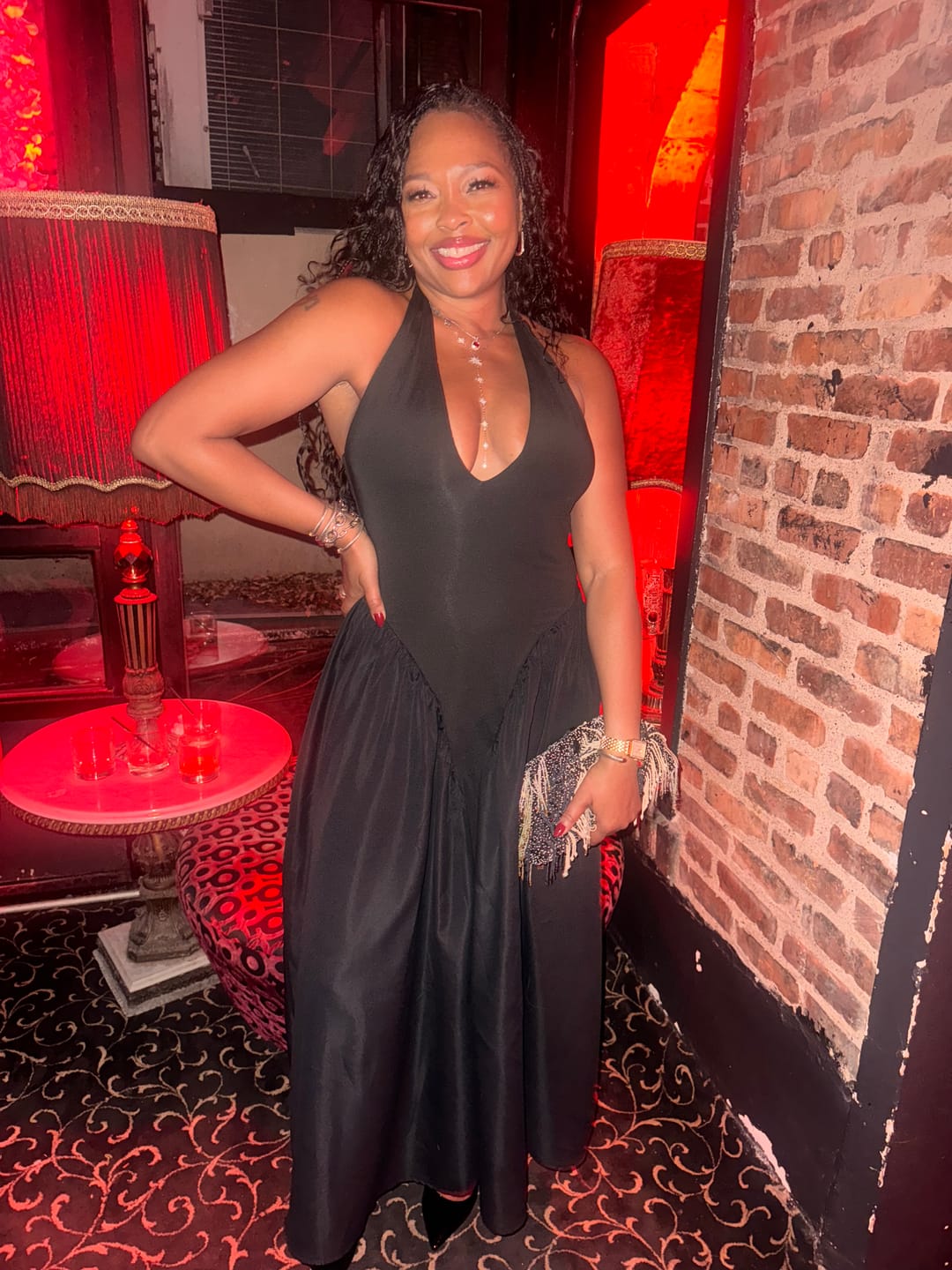 Customer photo review of Double Drawn Burmese Loose Deep Wave Human Braiding Hair