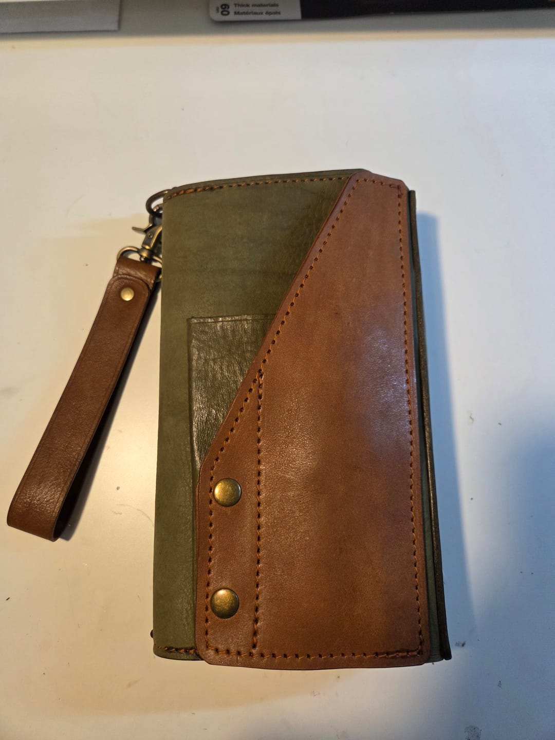 Customer photo review of Apple pig "Write now"Traveler's Notebook