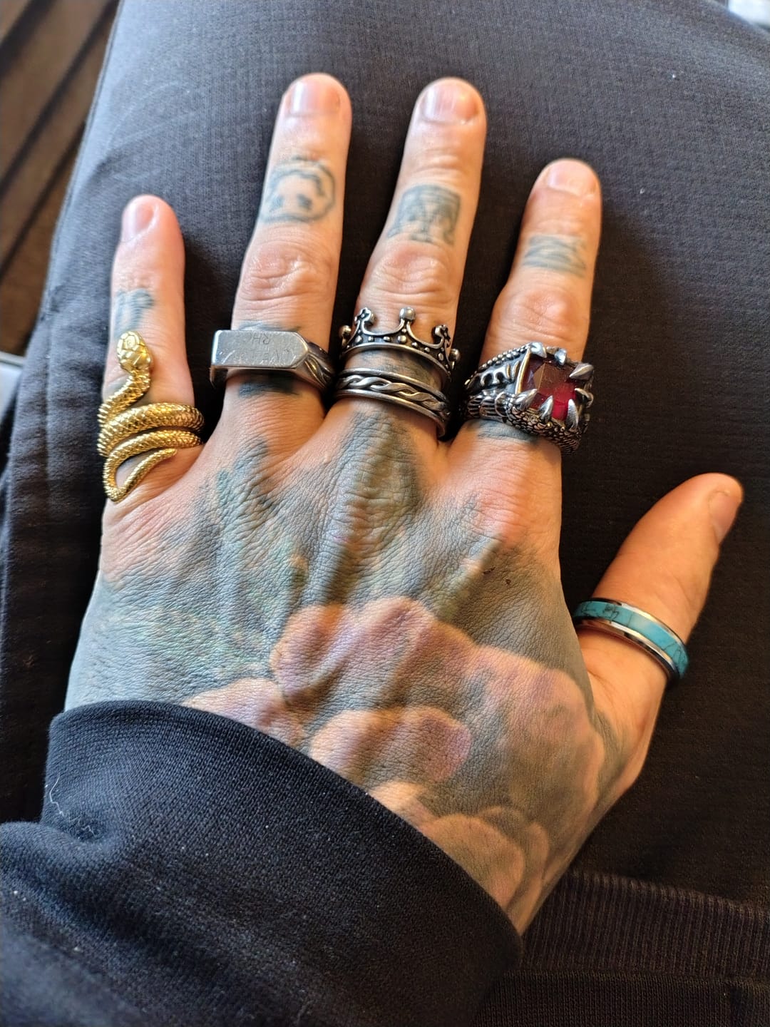 Customer photo review of TURQUOISE BAND.