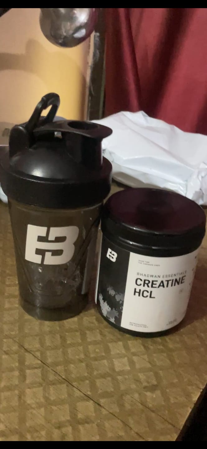 Customer photo review of Creatine HCL  | 100% Pure (Limited Edition)
