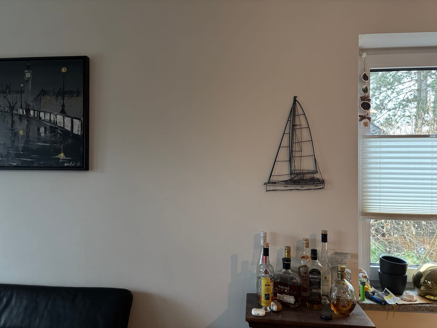 Customer photo review of 458 Angle Silhouette Metal Wall Art