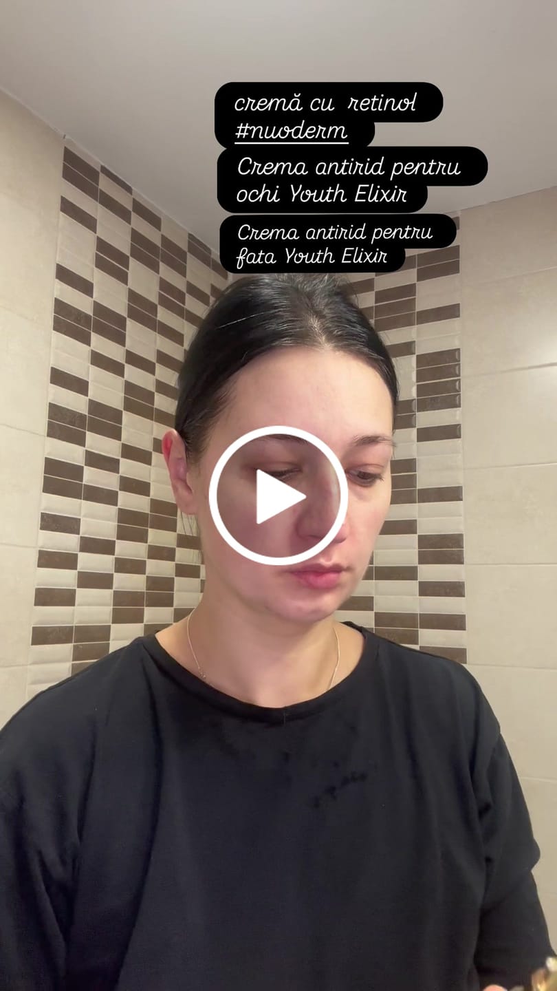Customer video review of Crema antirid pentru ochi Youth Elixir