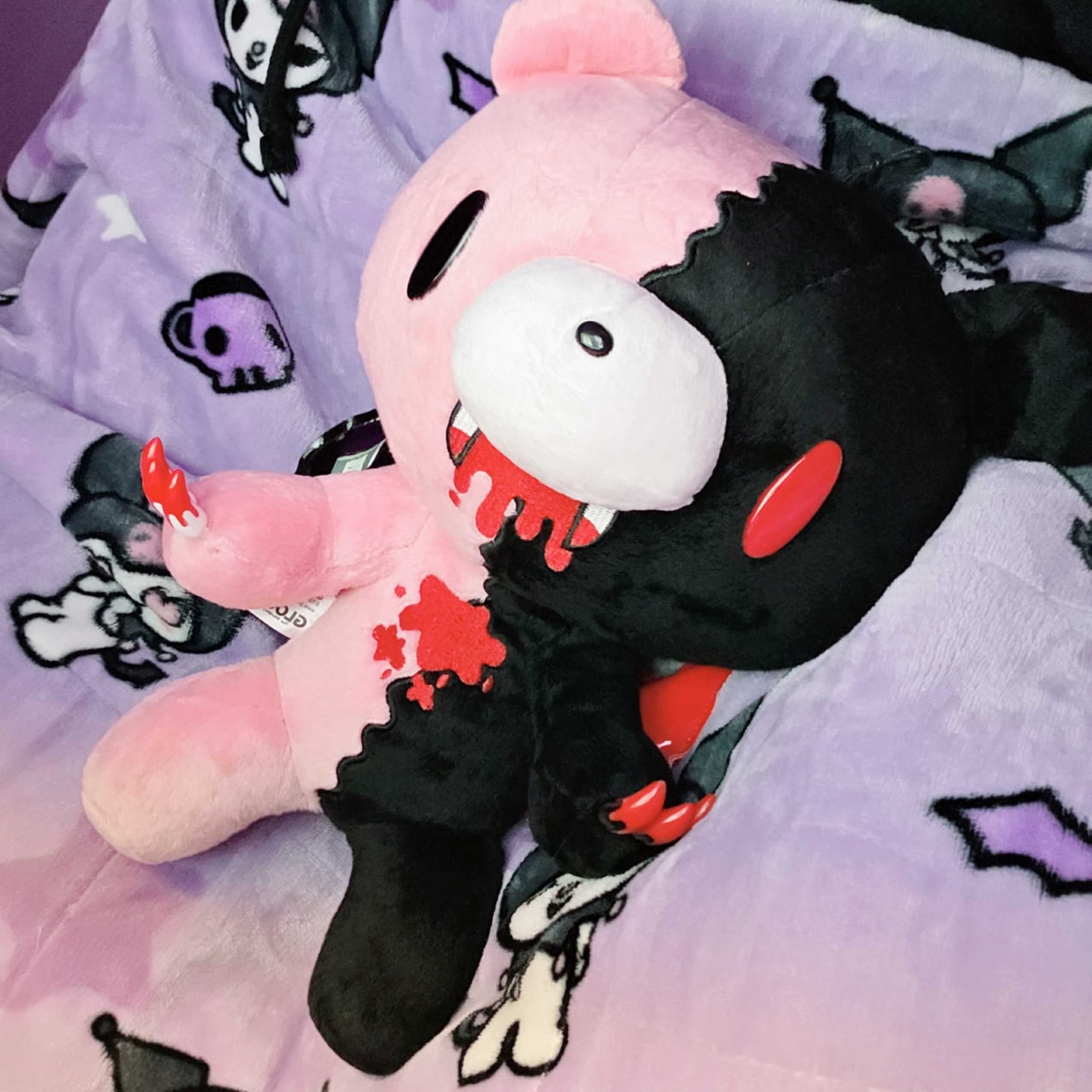 Customer photo review of Corpse x Gloomy Bear 12” Plush