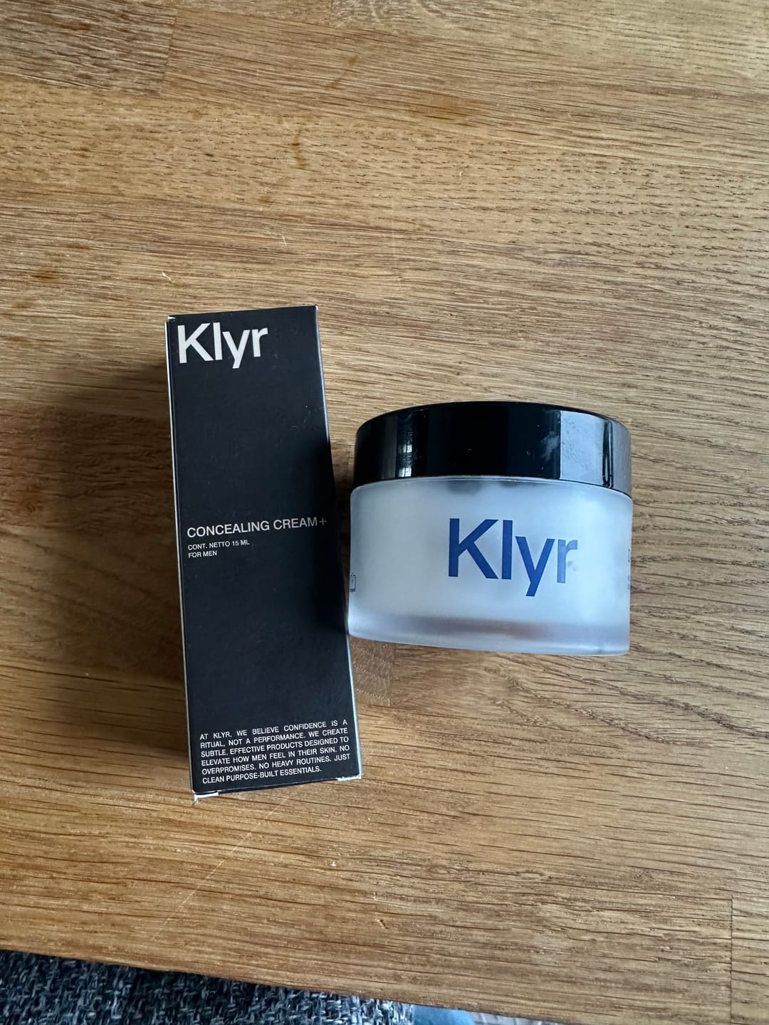 Customer photo review of CONCEALING CREAM+