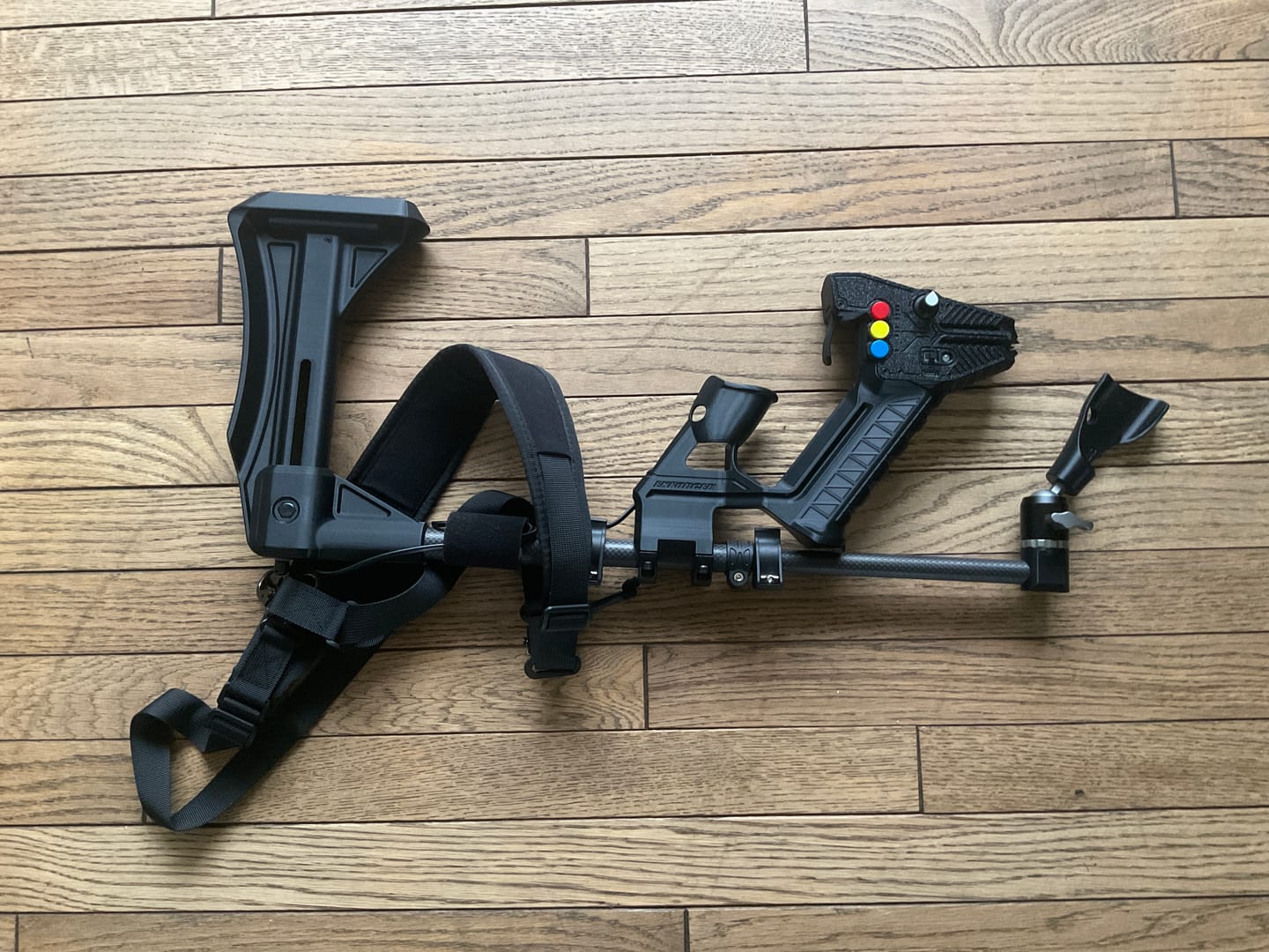 Customer photo review of Enforcer Revolt - Haptic Rifle Stock with Force Feedback for Quest VR