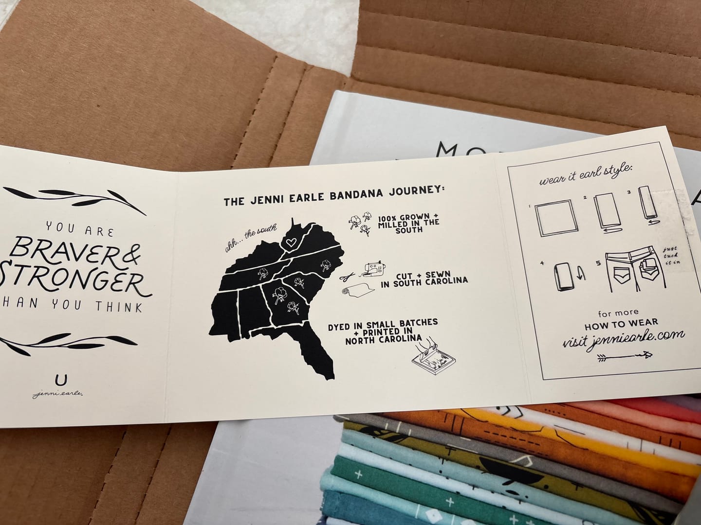 Customer photo review of Gift note