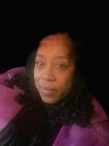 Close-up of a reviewer showing their fresh face after using the Hydrating Daily Moisturizer.
