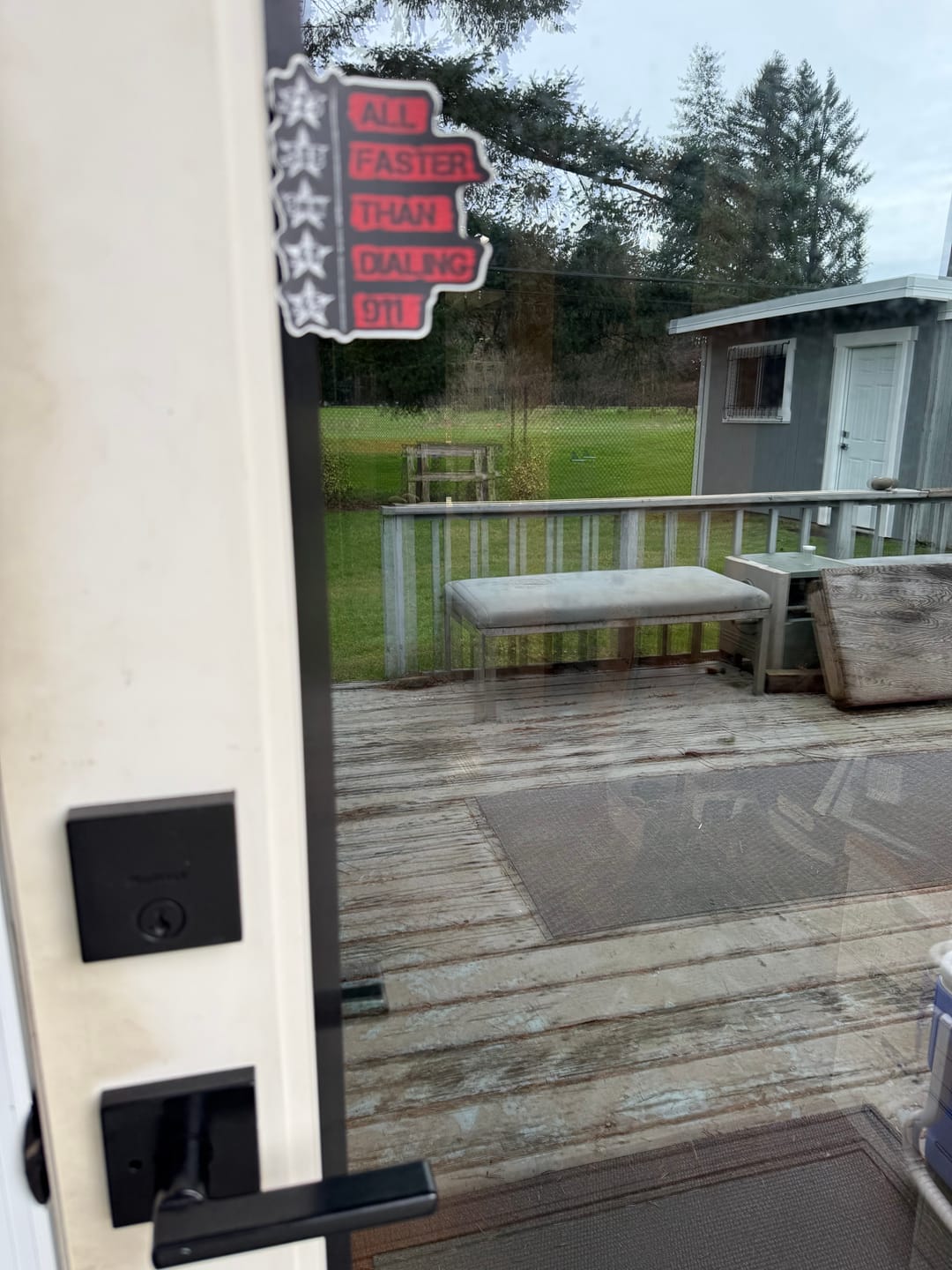Customer photo review of All Faster than 911 Decal