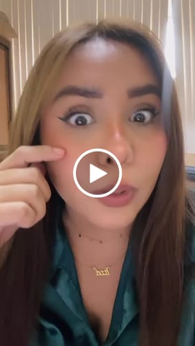 Customer video review of Suero para pestañas y cejas