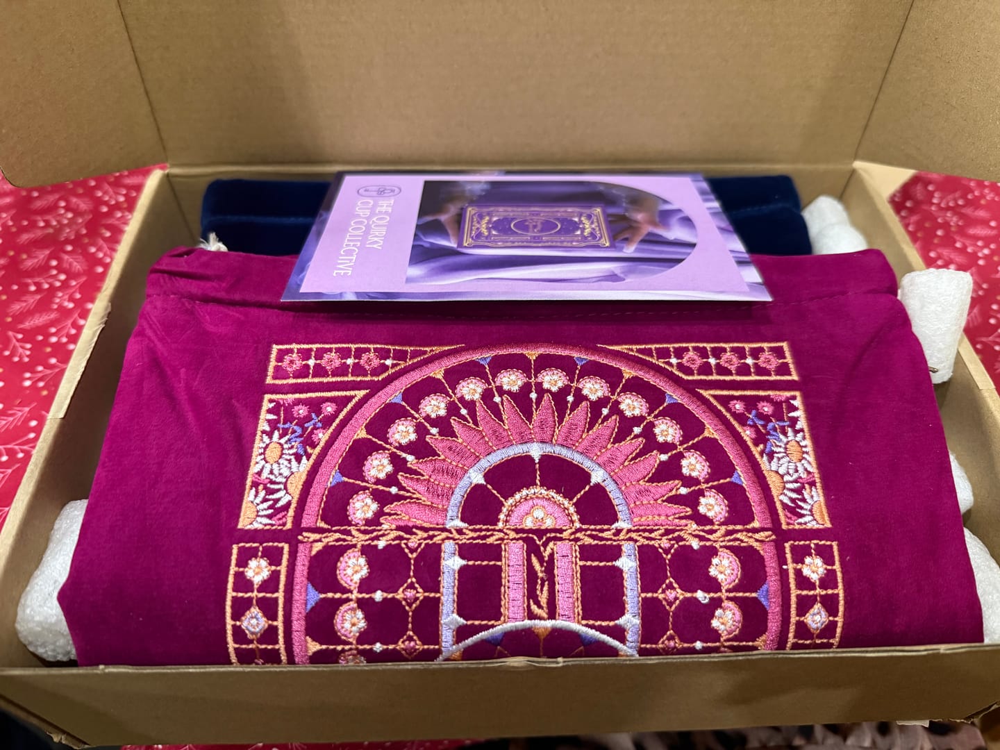 Customer photo review of Iridescence Book Sleeve - Pink