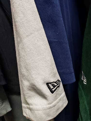 Customer photo review of Basic Cool Era White Short Sleeve T-Shirt