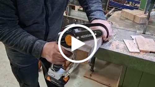 Customer video review of 18V Nexxsaw Cordless One-Hand Chainsaw V2.2