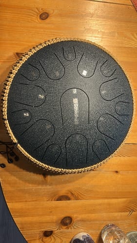 Customer photo review of Sonodrum Zungentrommel - "Premium" - Handgefertigt - 35,5cm - 15 Zungen - C-Dur