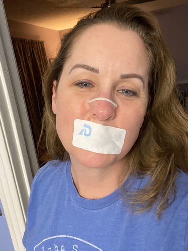 Customer photo review of Dream Mouth Tape