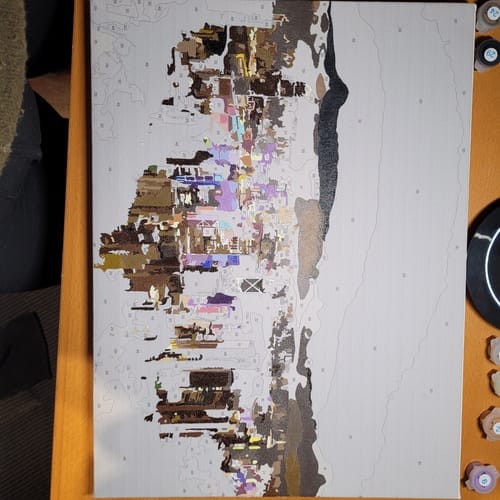 Customer photo review of Paint with Number® Custom Kit (Made in USA | Ships From USA)