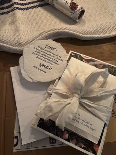 Customer photo review of Monthly Artisan Card Subscription