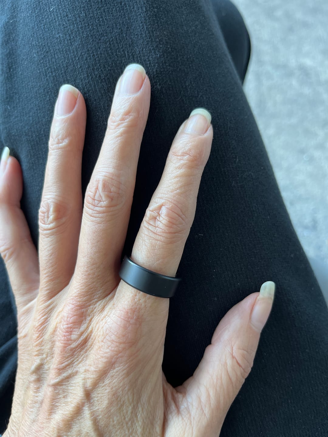 Customer photo review of Bearscome R07 Blood Glucose ECG/EKG Blood Pressure Monitoring AI Health Analysis Smart Ring