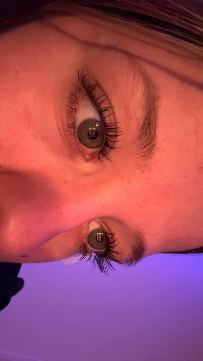 Customer photo review of LASHCOCA!NE & BROWCOCA!NE