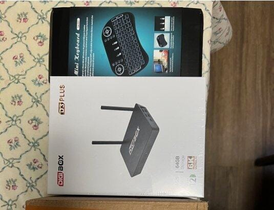 Customer photo review of デジボックス DIGIBOX D3 Plus｜6K対応スマートテレビボックス・AI音声・日本番組OK