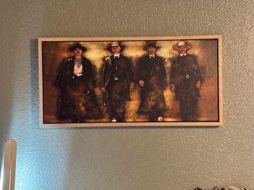 Customer photo review of Tombstone Canvas Set