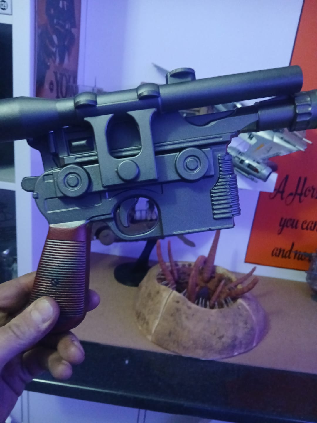 Customer photo review of Star Wars - Han Solo Dl-44 Blaster (Cosplay Safe Foam)