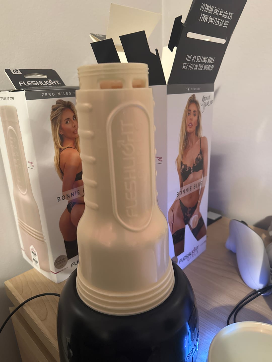 Customer photo review of Bonnie Blue Fleshlight