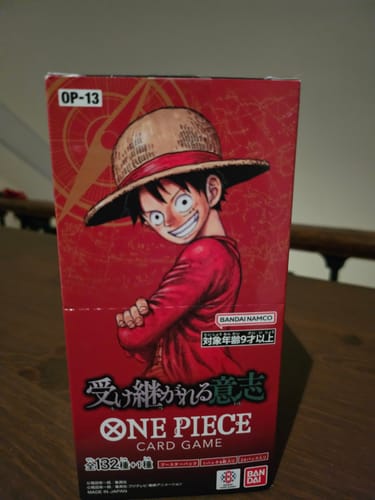 Customer photo review of One Piece JP • OP-13 Inherited Will