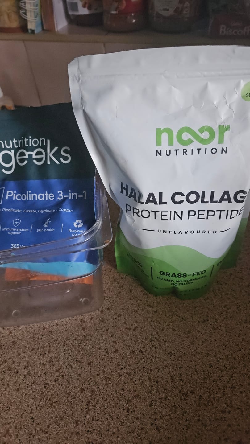 Customer photo review of Halal Collagen Powder