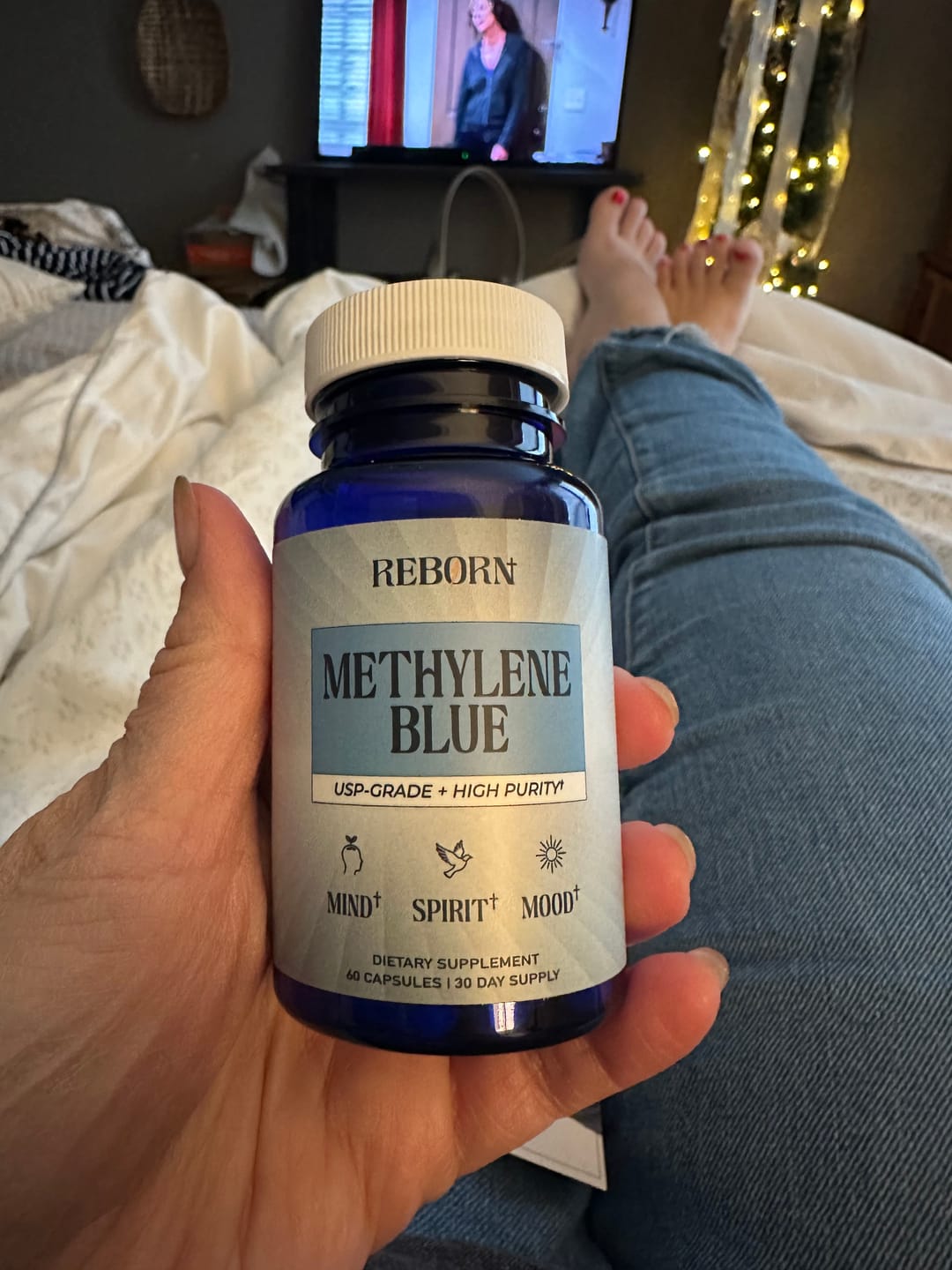 Customer photo review of Methylene Blue Capsules