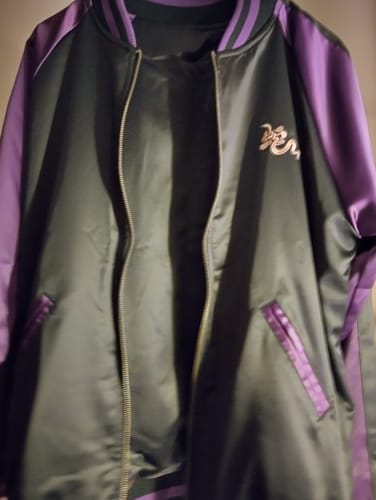 Customer photo review of Violet Viper Sukajan Jacket