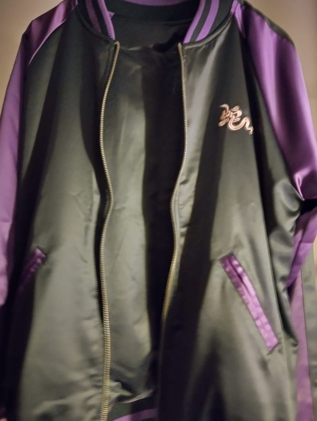 Customer photo review of Violet Viper Sukajan Jacket