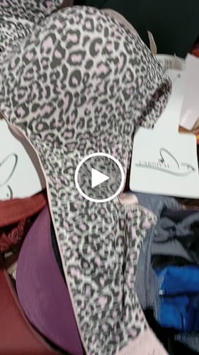 Customer video review of Brasier de talla extra con tirantes acolchonados animal print 23359 Carnival