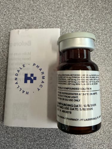 Customer photo review of B12 Lipotropic Injections (10 Units)